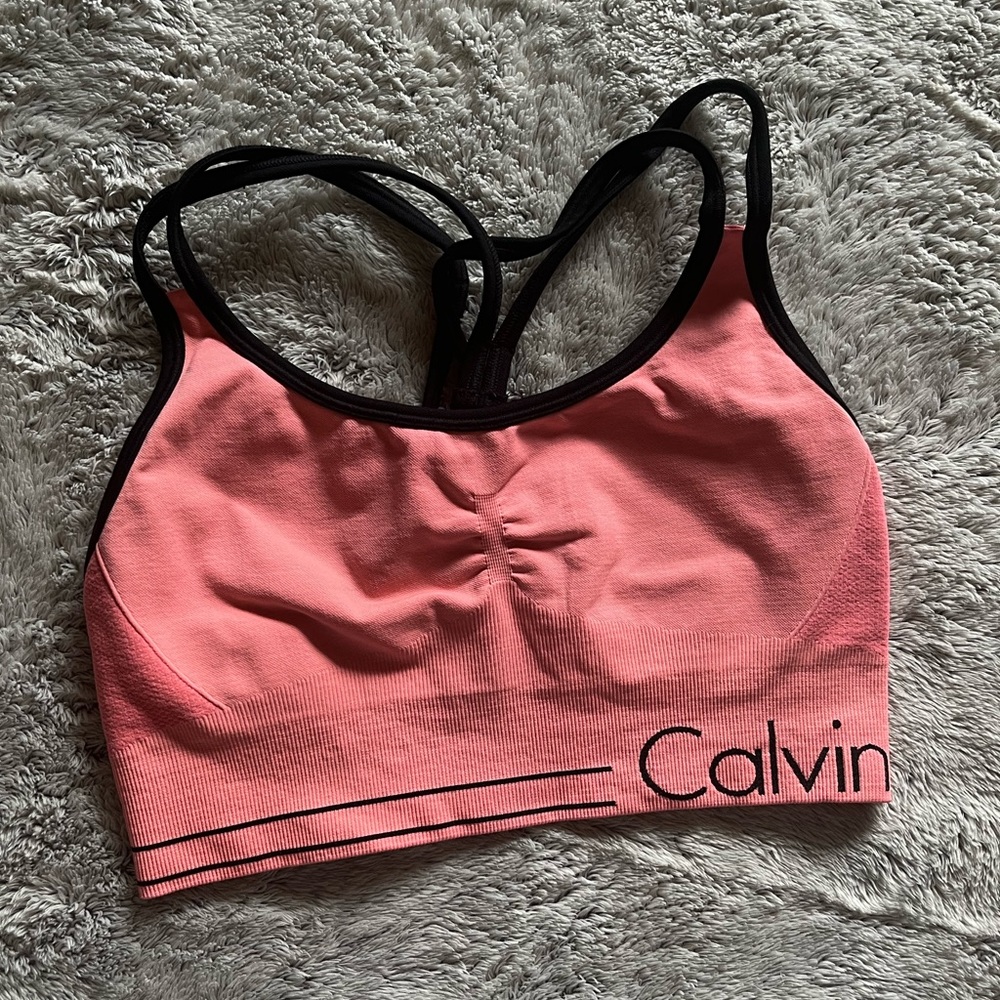 Calvin Klein Sports Bra- like new condition